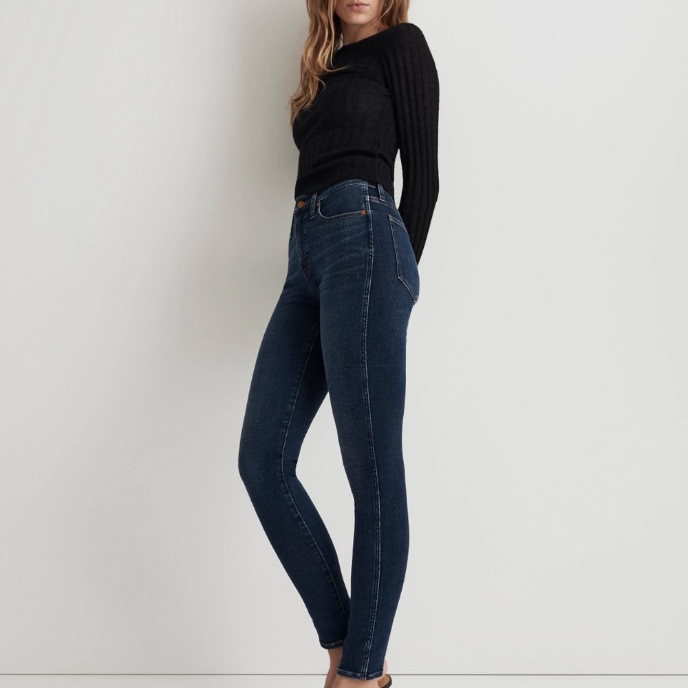 Madewell high rise skinny
